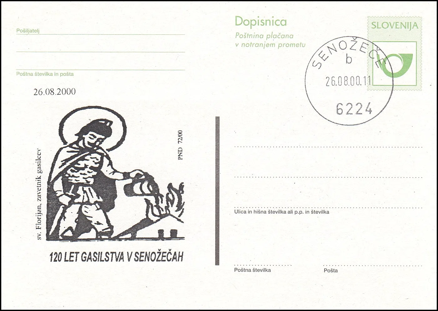 120 LET GASILSTVA V SENOŽEČAH
